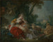 Two Shepherdesses - François Boucher — artwork view