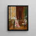 A Tender Farewell - François Brunery — framed artwork on a wall