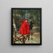 A delicate balance - François Brunery — framed artwork on a wall