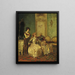 Conversation délicieuse - François Brunery — framed artwork on a wall