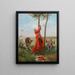 The Papal Bubble - François Brunery — framed artwork on a wall