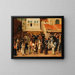 La Procession de la Ligue - François Bunel le Jeune — framed artwork on a wall