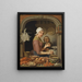 Fishmonger - François Célestin — framed artwork on a wall