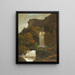 La cascade de Wändel près de Brienz - François Diday — framed artwork on a wall