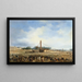 the Erection of the Luxor Obelisk on Place de la Concorde on October 25, 1836 - François Dubois — framed artwork on a wall