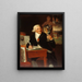 Portrait Painting of Antoine Parmentier 1737-1813 agronomist and philanthropist - François Dumont — framed artwork on a wall