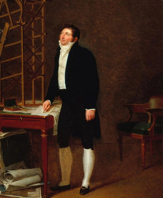 Portrait of an Architect - François Dumont — artwork view