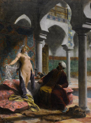 La nouvelle fille du harem - François Édouard Zier — artwork view