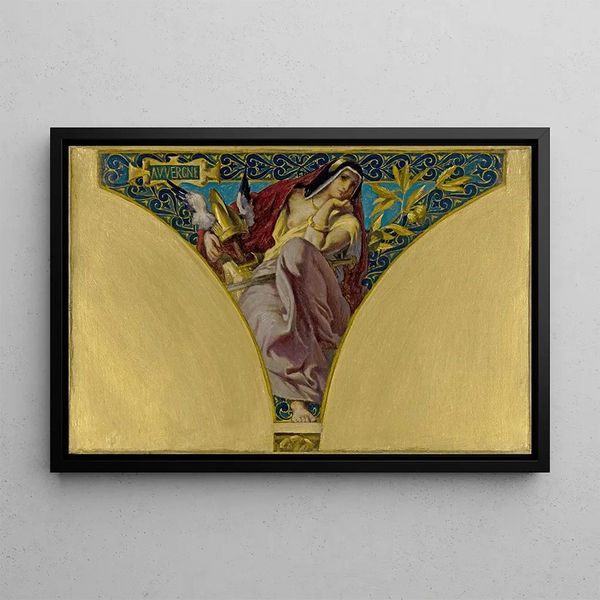 L'Auvergne - François Émile Ehrmann — framed artwork on a wall