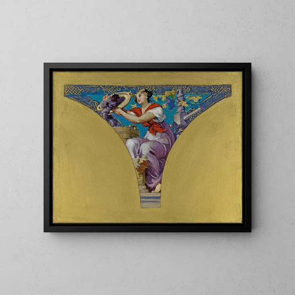 La Bourgogne - François Émile Ehrmann — framed artwork on a wall