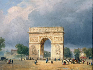 L'Arc de Triomphe de l'Étoile - François Étienne Villeret — artwork view
