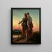 Bélisaire - François Gérard — framed artwork on a wall