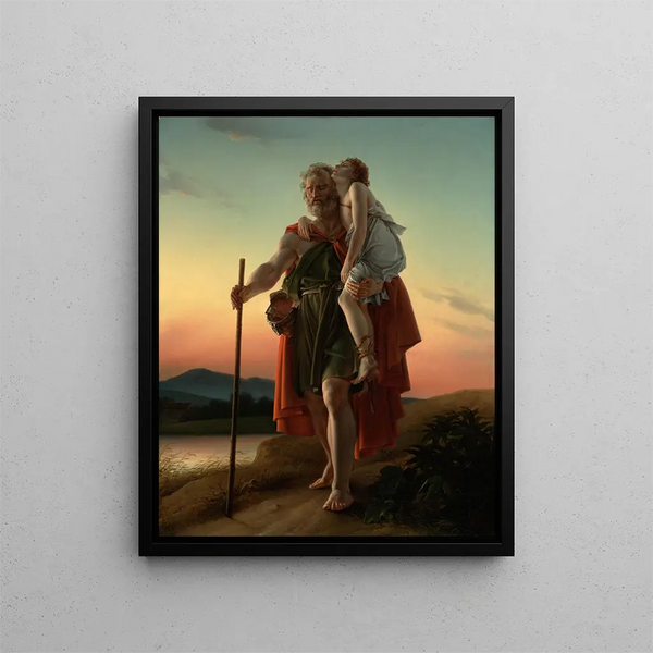 Bélisaire - François Gérard — framed artwork on a wall