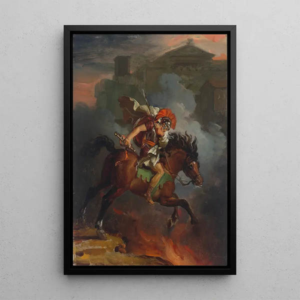 Curtois - François Gérard — framed artwork on a wall