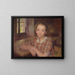Lost in Thought - François Guiguet — framed artwork on a wall