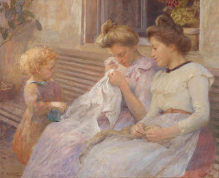 Les Jeunes Couturières - François Guiguet — artwork view