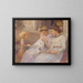 Les Jeunes Couturières - François Guiguet — framed artwork on a wall