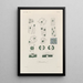 Treatise on General Botany Pl045 - François Hérincq — framed artwork on a wall