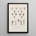 Treatise on General Botany Pl046 - François Hérincq — framed artwork on a wall