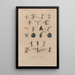 Treatise on General Botany Pl048 - François Hérincq — framed artwork on a wall