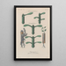 Treatise on General Botany Pl053 - François Hérincq — framed artwork on a wall