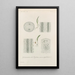 Treatise on General Botany Pl078 - François Hérincq — framed artwork on a wall