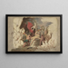 The Martyrdom of Saint Hippolytus - François Joseph Heim — framed artwork on a wall