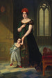 Portrait of the Duchess of Frias and her son - François Joseph Kinson — artwork view
