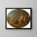 Diane et Actéon - François Lemoyne — framed artwork on a wall