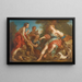 Diane revenant de la chasse - François Lemoyne — framed artwork on a wall