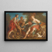 Diane revenant de la chasse - François Lemoyne — framed artwork on a wall