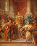 Croquis d'Élymas le sorcier frappé de cécité - François Lemoyne — artwork view
