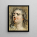 Head of King Louis XV - François Lemoyne — framed artwork on a wall