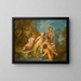 Les Amours des pêcheurs - François Lemoyne — framed artwork on a wall