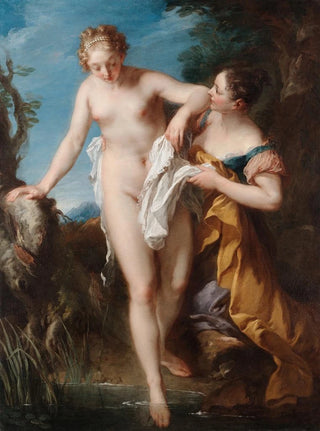 La Baigneuse - François Lemoyne — artwork view