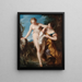 La Baigneuse - François Lemoyne — framed artwork on a wall