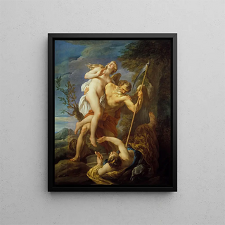 Gagnez du temps en distinguant la vérité du mensonge et de l'envie - François Lemoyne — framed artwork on a wall