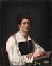 Self-portrait Painting - François Lepage — artwork view