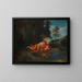 Narcisse - François Marot — framed artwork on a wall