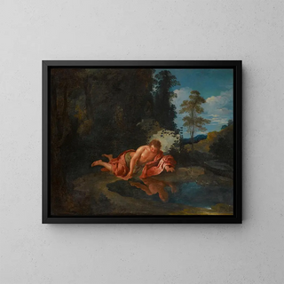 Narcisse - François Marot — framed artwork on a wall