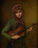 The young violinist - François Martin-Kavel — artwork view