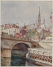 Le pont Saint-Michel - François Max Bugnicourt — artwork view