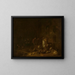 Excursion to the Attic - François Ryckhals — framed artwork on a wall