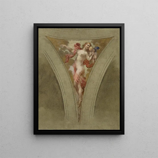 The Love Song - François Schommer — framed artwork on a wall