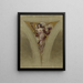 The Bacchic Song - François Schommer — framed artwork on a wall