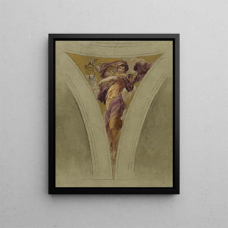The satirical song - François Schommer — framed artwork on a wall