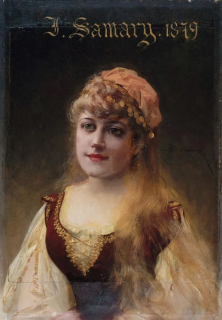 Franois Schommer - Portrait de Jeanne Samary 18571890 socitaire de la ComdieFranaise.webp
