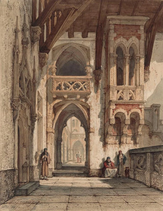 Interior of a palace - François Stroobant — artwork view