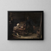 Misère - François Thévenot — framed artwork on a wall
