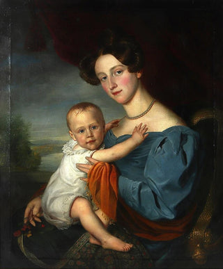Mother with Child - François Van Dorne — artwork view